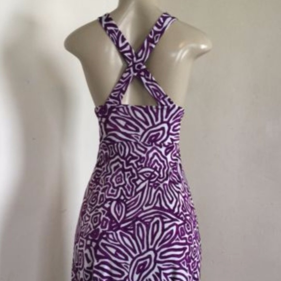 Banana Republic Purple and White Dress - Picture 3 of 5